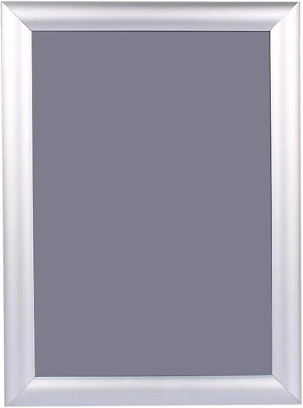 Cadre 8.5" x 11" en aluminium à bords à pression