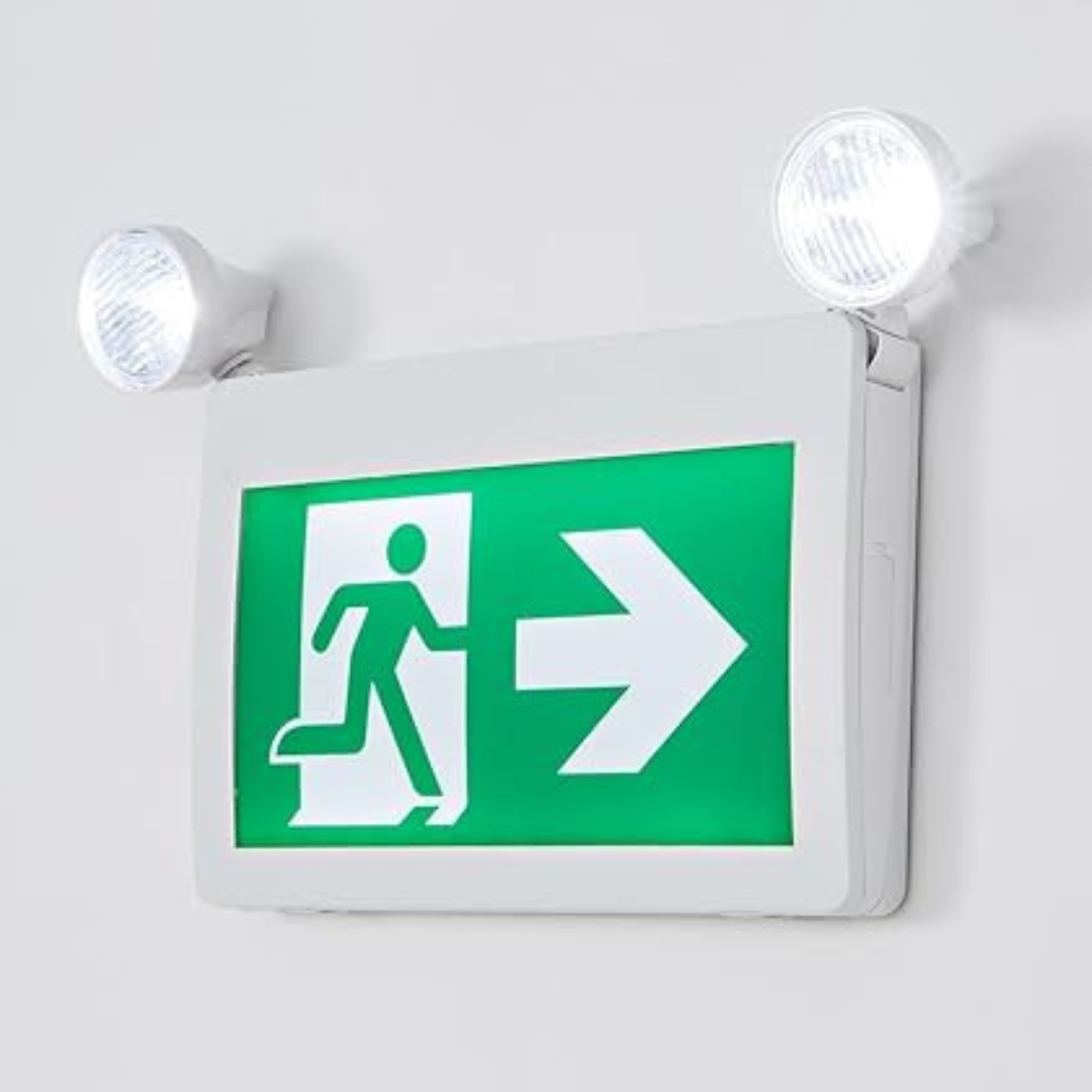 Panneau de Sortie "Running Man" LED avec Lumières d'Urgence | Certifié CSA | 120 Min – photo 5