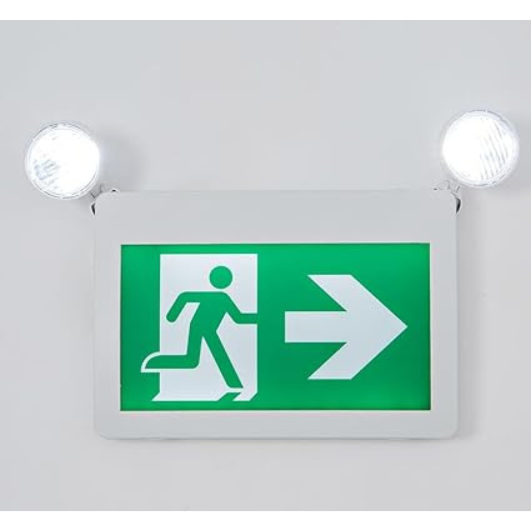 Panneau de Sortie "Running Man" LED avec Lumières d'Urgence | Certifié CSA | 120 Min – photo 6