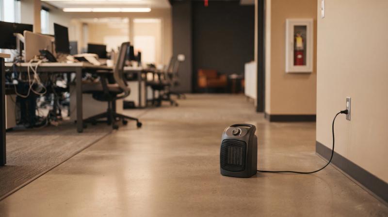 Space Heaters at Work: Rules to Prevent Fire