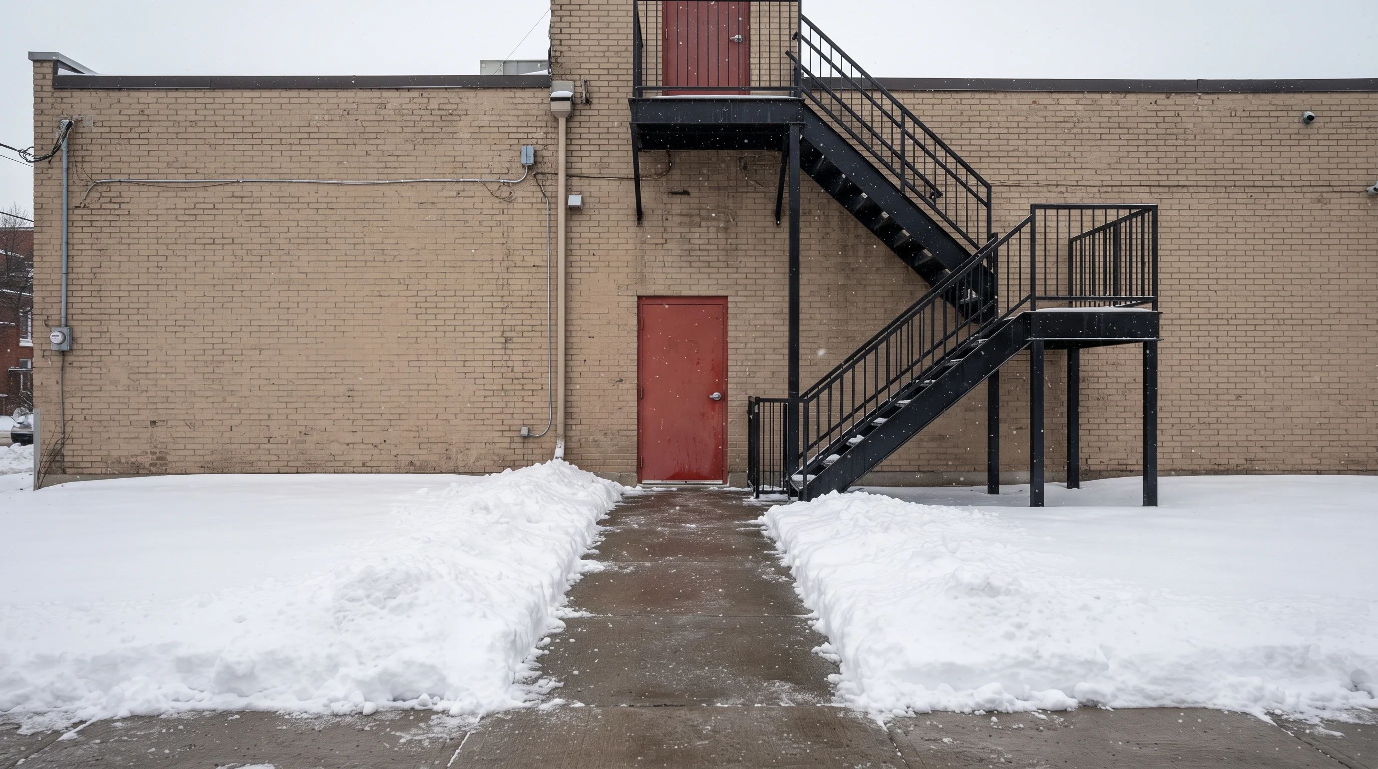 Snow Removal from Emergency Exits: Owner Obligations